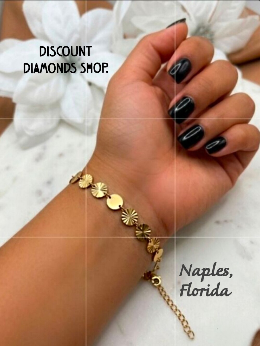 18K Yellow Gold Titanium Ripple Zodiak Sign Bracelet